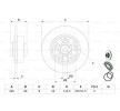 BOSCH القطر الخارجي لقرص المكابح: 260mm, صلب, مشحم, مع حلقة مستشعر ABS, مع محمل العجلة — Renault Fluence (4)
