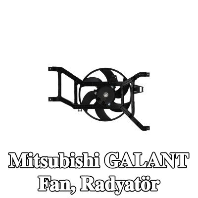 KAMOKA Fan, radyatör — 2000 Mitsubishi Galant