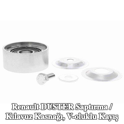 VAICO Saptırma / kılavuz kasnağı, V-ribbed kayış Orijinal VAICO Kalitesi, Outer Diameter: 60mm — 2011 Renault Duster