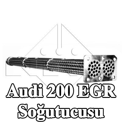 NRF Montaj parçaları dahil EGR soğutucu — Audi 200