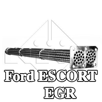 NRF مبرد EGR مع أجزاء التثبيت — 1995 Ford Escort
