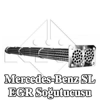 NRF Montaj parçaları dahil EGR soğutucu — 1990 Mercedes-Benz Sl