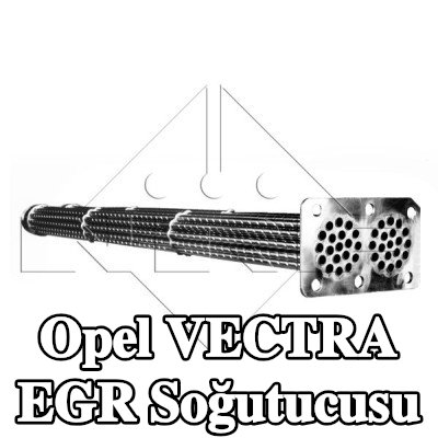 NRF Montaj parçaları dahil EGR soğutucu — 1990 Opel Vectra