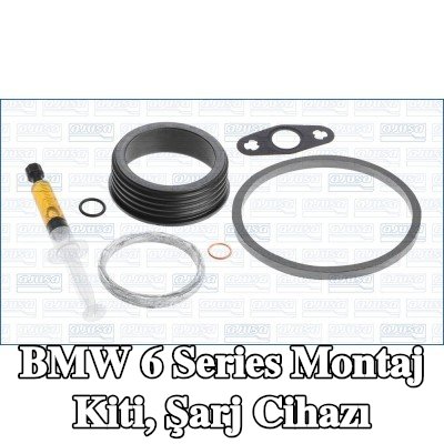 AJUSA Montaj Kiti, conta/sızdırmazlık elemanları ile şarj cihazı — 2010 BMW 6 Series