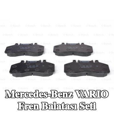 BOSCH Fren balatası seti 21, 7mm, montaj kılavuzu ile — Mercedes-Benz Vario