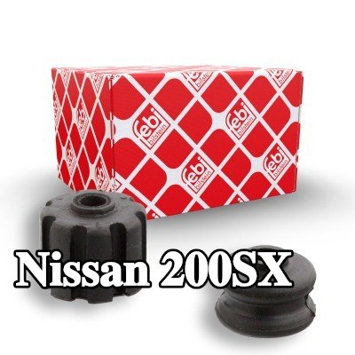 FEBI BILSTEIN طقم إصلاح, دعامة التعليق المحور الخلفي, بدون محمل كروي, مع مواد تثبيت/تركيب — Nissan 200sx