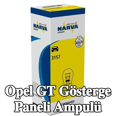 NARVA Gösterge paneli ampulü — Opel Gt