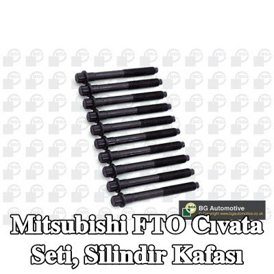 BGA Cıvata Kiti, silindir kafası M11 — Mitsubishi Fto