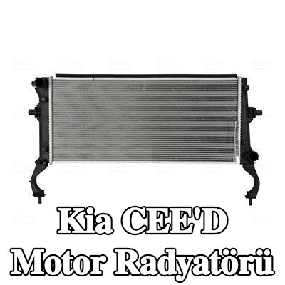 NISSENS Kapaksız motor radyatörü, genişletme deposu olmadan, contasız/sızdırmazlık elemanı olmadan — Kia Cee'd