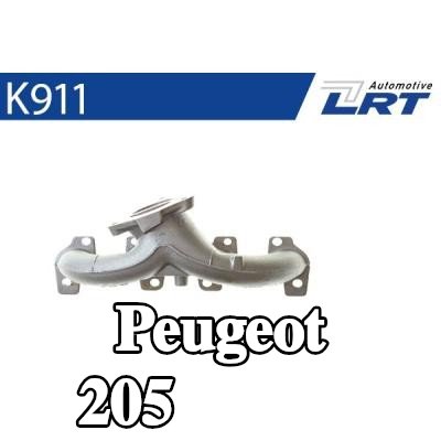 LRT مشعب العادم مع أجزاء التثبيت — Peugeot 205