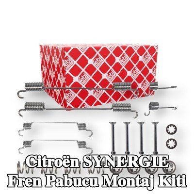 FEBI BILSTEIN Arka aks fren pabucu montaj kiti — Citroën Synergie