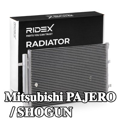 RIDEX مبرد المحرك 370x600x34 — 1990 Mitsubishi Pajero / Shogun