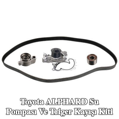 FEBI BILSTEIN Su pompası ve triger kayışı kiti Diş Sayısı: 211, Width: 32mm, su pompalı — Toyota Alphard