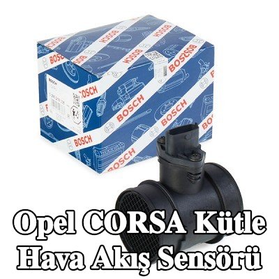 BOSCH Kütle hava akış sensörü — 2002 Opel Corsa