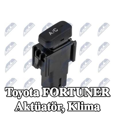NTY Aktüatör, klima — Toyota Fortuner