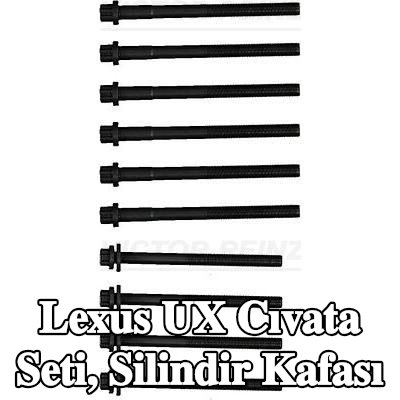 REINZ Cıvata seti, silindir kafası — Lexus Ux