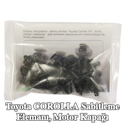 ROMIX Sabitleme Elemanı, motor kapağı — Toyota Corolla