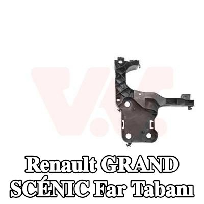 VAN WEZEL Far Tabanı Sol — Renault Grand Scénic