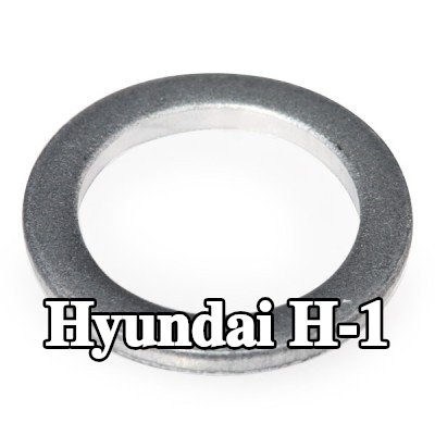 FEBI BILSTEIN حشية سدادة حوض الزيت من الألومنيوم, Inner Diameter: 14mm — Hyundai H-1