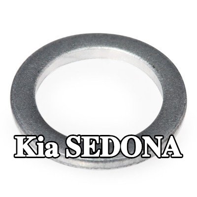 FEBI BILSTEIN حشية سدادة حوض الزيت من الألومنيوم, Inner Diameter: 14mm — Kia Sedona