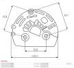 AS-PL Koruyucu Kapak, alternatör — Ford Fusion (2)