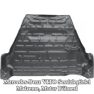 DIEDERICHS Sessizleştirici Malzeme, motor bölmesi Alt — Mercedes-Benz Vito