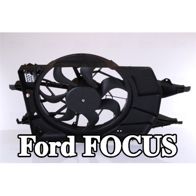 NISSENS مروحة مكثف تكييف الهواء بدون وحدة تحكم — Ford Focus