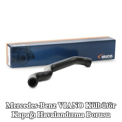 VAICO Emme manifoldu külbütör kapağı havalandırma borusu, Orijinal VAICO Kalitesi — Mercedes-Benz Viano