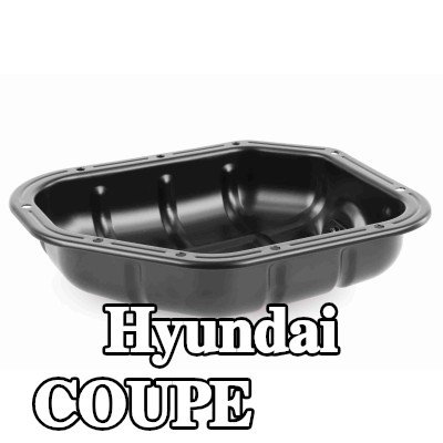 ACKOJA حوض الزيت مع سدادة تصريف الزيت, بدون حشية/مانع تسرب — Hyundai Coupe