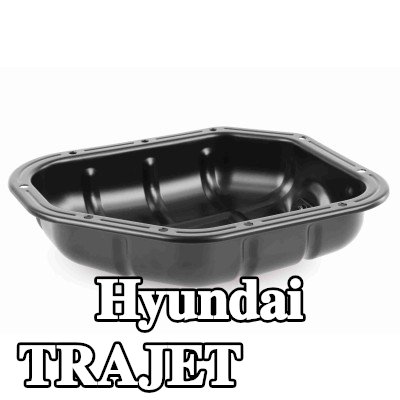 ACKOJA حوض الزيت مع سدادة تصريف الزيت, بدون حشية/مانع تسرب — Hyundai Trajet