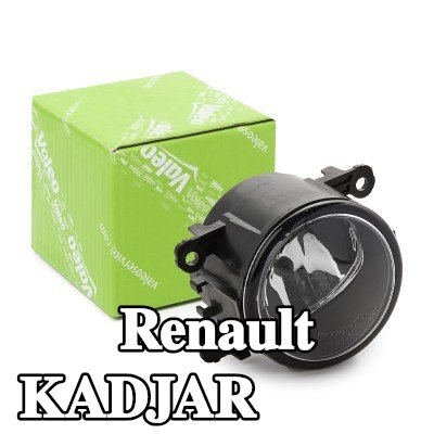 VALEO مصباح ضباب قطعة أصلية, يسار, H11, مع لمبة — Renault Kadjar
