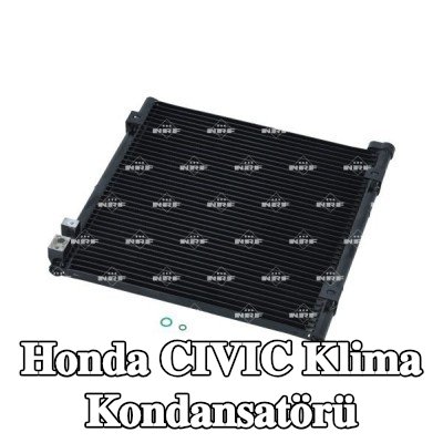 NRF Sızdırmazlık halkalı klima kondansatörü, azot dolgulu — 1998 Honda Civic