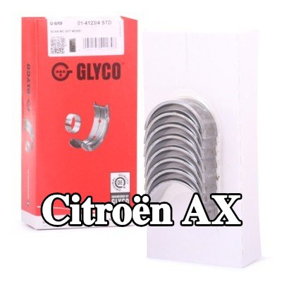 GLYCO محامل الطرف الكبير من سبائك الألومنيوم على قاعدة فولاذية — Citroën Ax