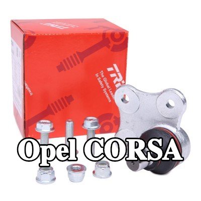 TRW مفصل كروي للمحور الأمامي الأيسر, المحور الأمامي الأيمن, يسار — Opel Corsa