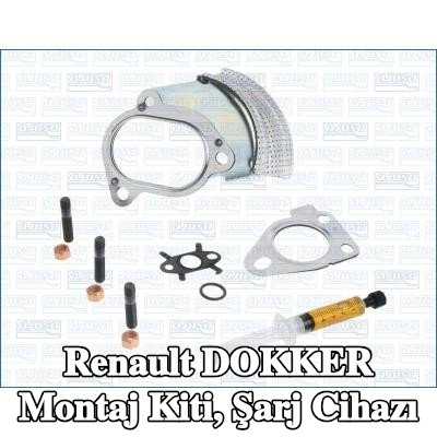 AJUSA Montaj Kiti, conta/sızdırmazlık elemanları ile şarj cihazı — Renault Dokker