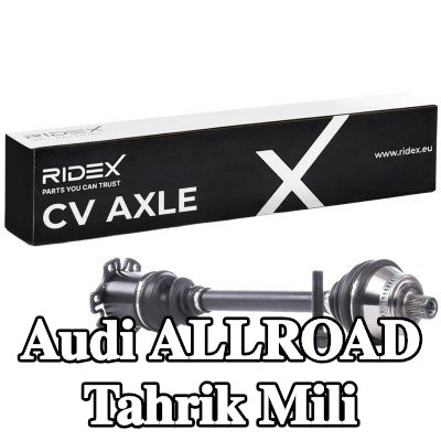 RIDEX Tahrik mili Ön Aks Sol, Ön Aks Sağ, 542mm — Audi Allroad