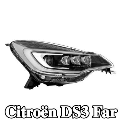 VALEO Far Sağ, Xenon için kontrol ünitesi olmadan, far seviyeleme motoru olmadan — Citroën Ds3