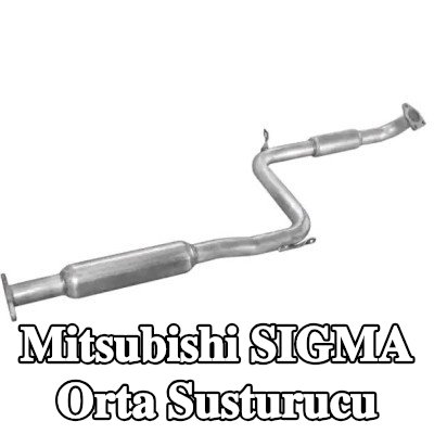 VEGAZ Orta susturucu 1550mm — Mitsubishi Sigma