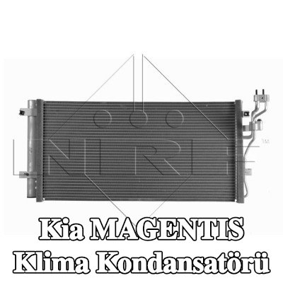 NRF Kurutuculu klima kondansatörü, conta halkası ile, azot dolgulu — Kia Magentis