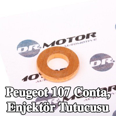 DR.MOTOR AUTOMOTIVE Conta, enjektör tutucusu — Peugeot 107