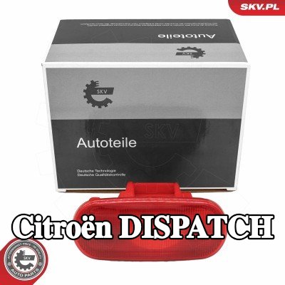 ESEN SKV مصباح الفرامل الثالث في الوسط, يسار, الخلفي, مع لمبة — 2012 Citroën Dispatch