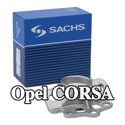 SACHS حامل الدعامة العلوي المحور الخلفي الأيمن, المحمل الدوار غير مطلوب — Opel Corsa