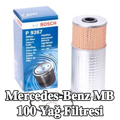BOSCH Yağ filtresi — Mercedes-Benz Mb 100