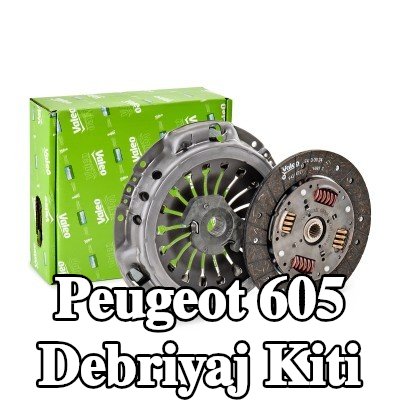VALEO Debriyaj kiti KIT3P, debriyaj ayırma yatağı ile — Peugeot 605