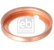 FEBI BILSTEIN Karter tapası rondelası Bakır, Inner Diameter: 16mm — Nissan Cabstar E (2)