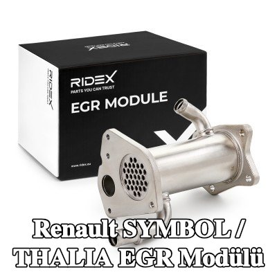 RIDEX Vakum baypaslı EGR Modülü — Renault Symbol / Thalia