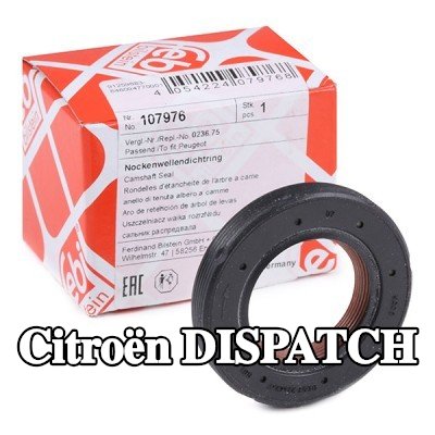 FEBI BILSTEIN حشية عمود الكامات الجانب الأمامي — Citroën Dispatch