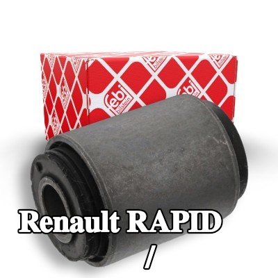 FEBI BILSTEIN جلبة الذراع الخلفي / ذراع التعليق السفلي للمحور الأمامي — Renault Rapid