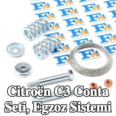FA1 Conta Seti, egzoz sistemi — Citroën C3