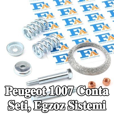 FA1 Conta Seti, egzoz sistemi — Peugeot 1007